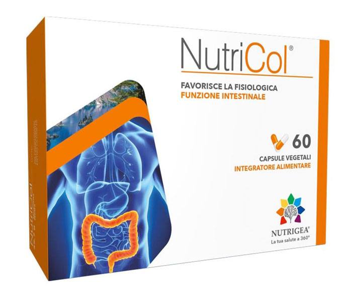 Nutricol nutrigea capsule per la funzione intestinale
