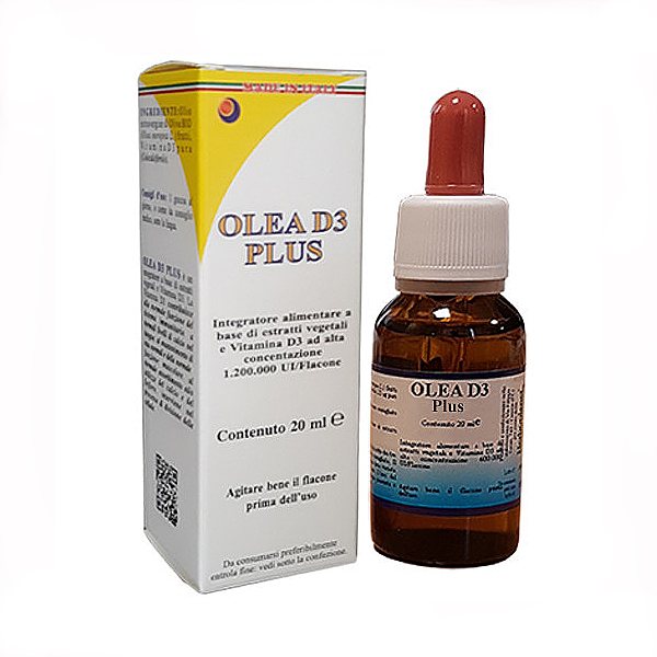 Olea D3 plus herboplanetintegratore alimentare a base di vitamina D